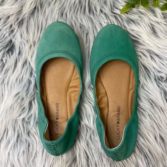Lucky Brand Green Flats - Picture 8 of 9